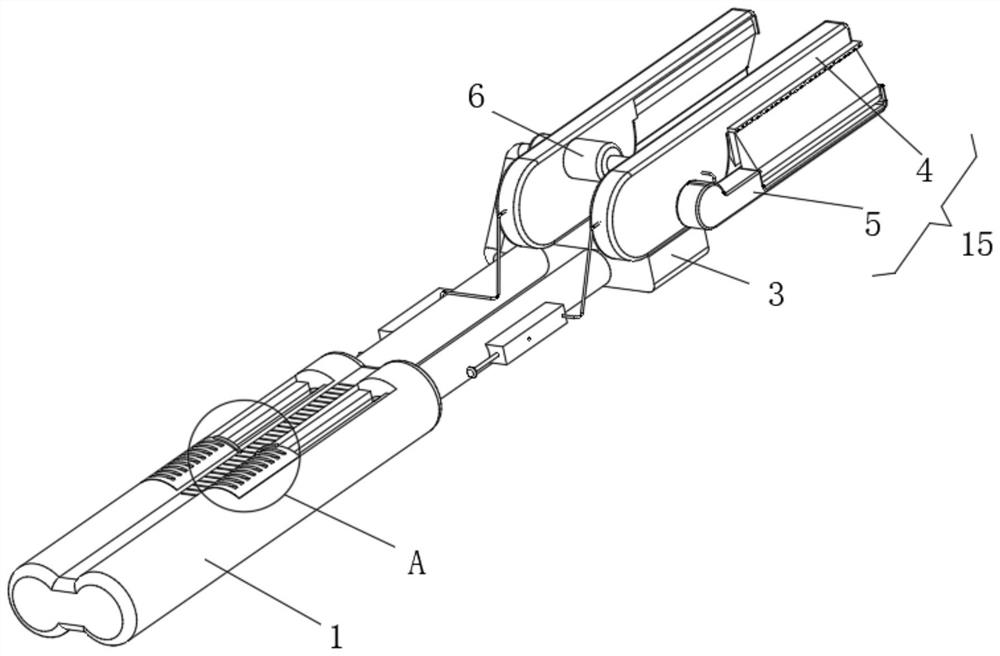 Blood vessel sealing and separating forceps for hyperfine dissection