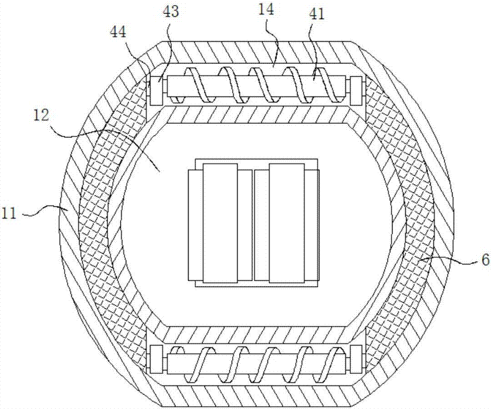 Building construction method for wall