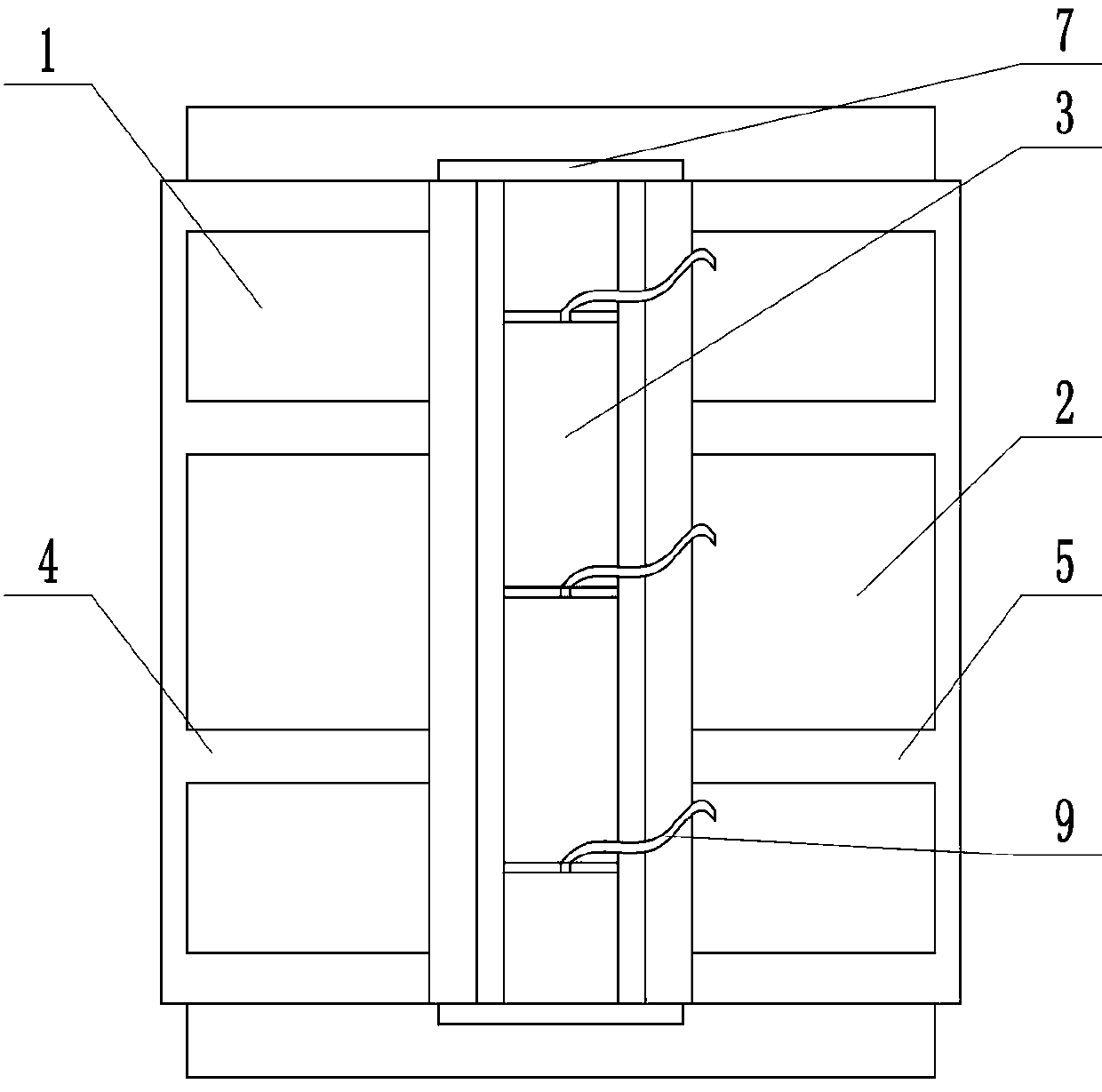 Turnover assisting device for medical nursing