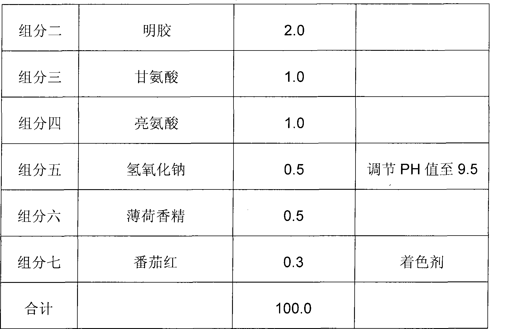 Water-soluble gel for removing decay on decayed tooth and method for producing the same