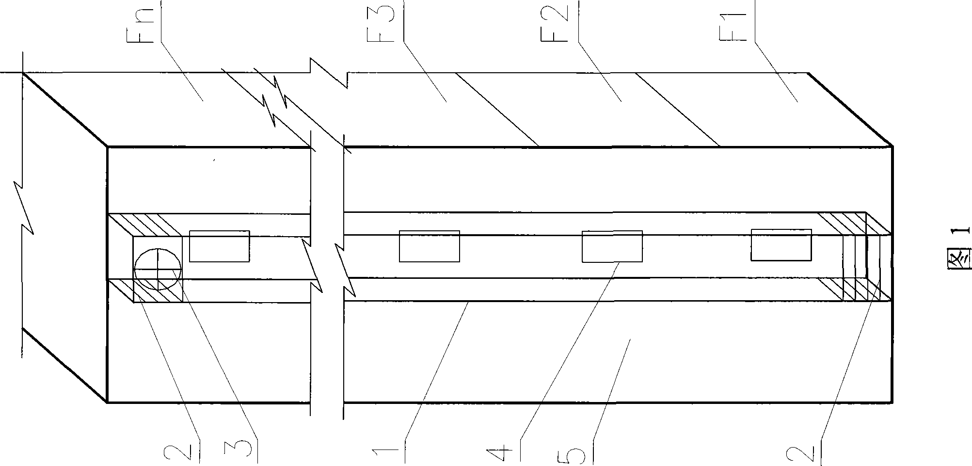 Indoor solar secondary ventilation and heating system