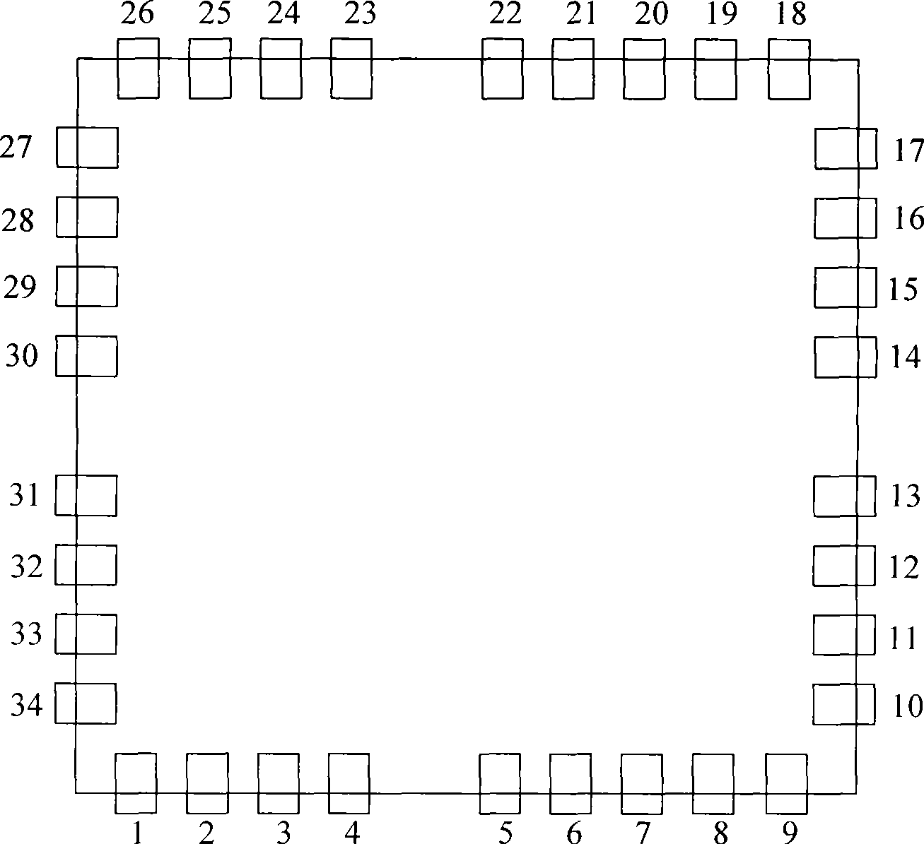 Wireless local area network module for mobile terminal