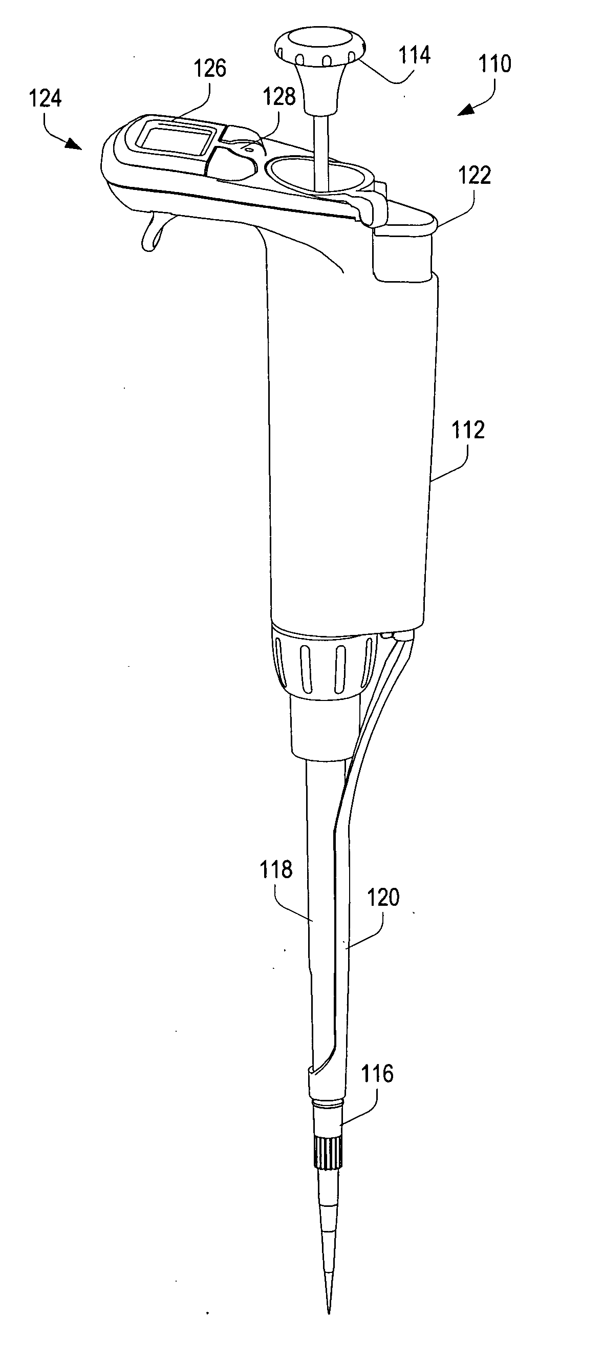 Hybrid manual-electronic pipette