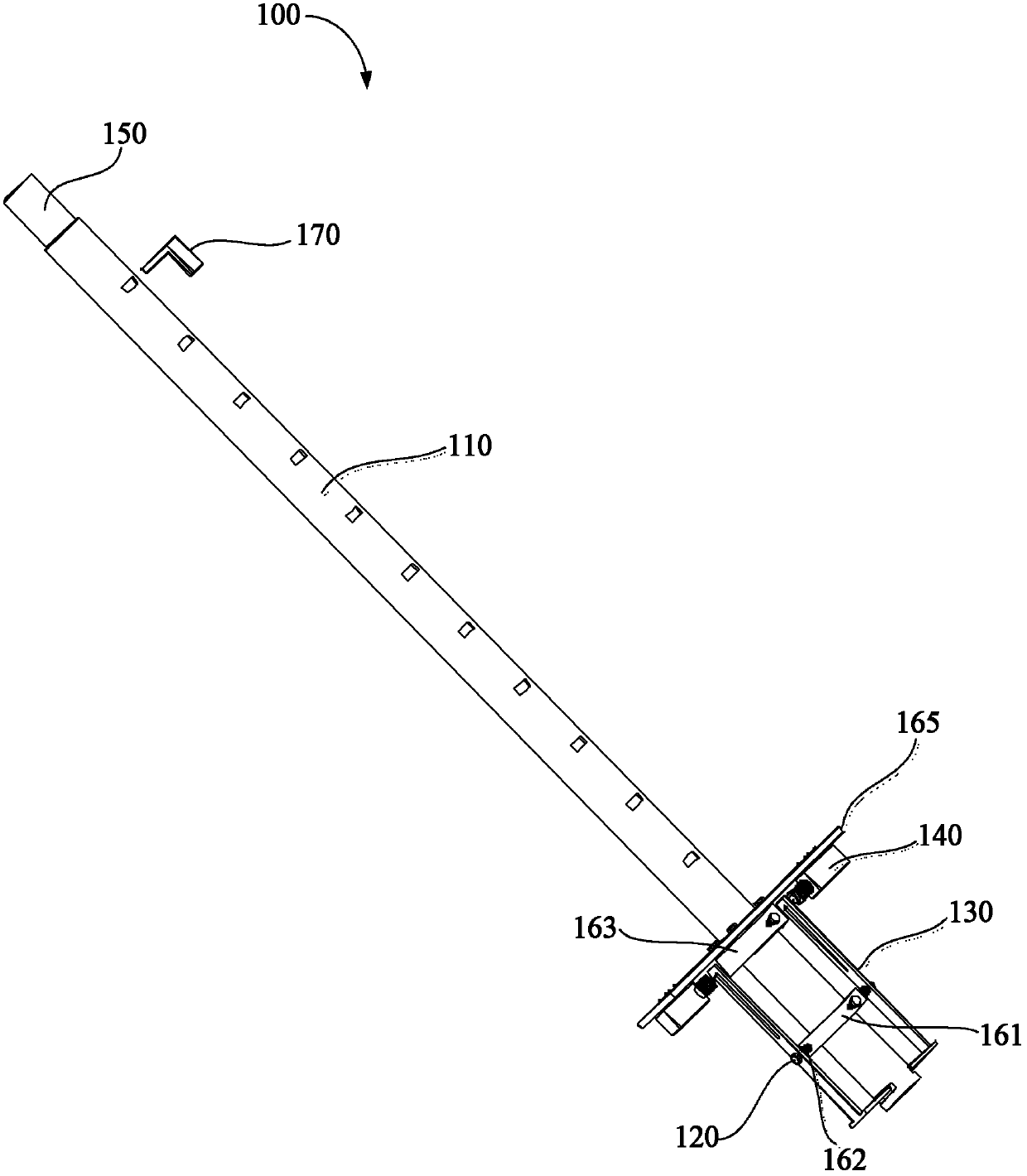 Shock test device and method