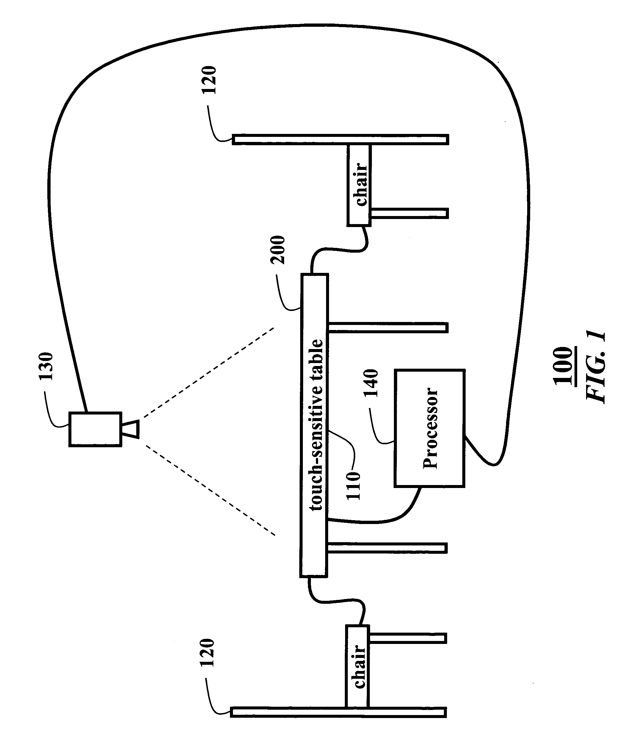 Spatial multiplexing to mediate direct-touch input on large displays