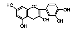 Natural dyestuff sensitizer on plateau for dye-sensitized solar cell