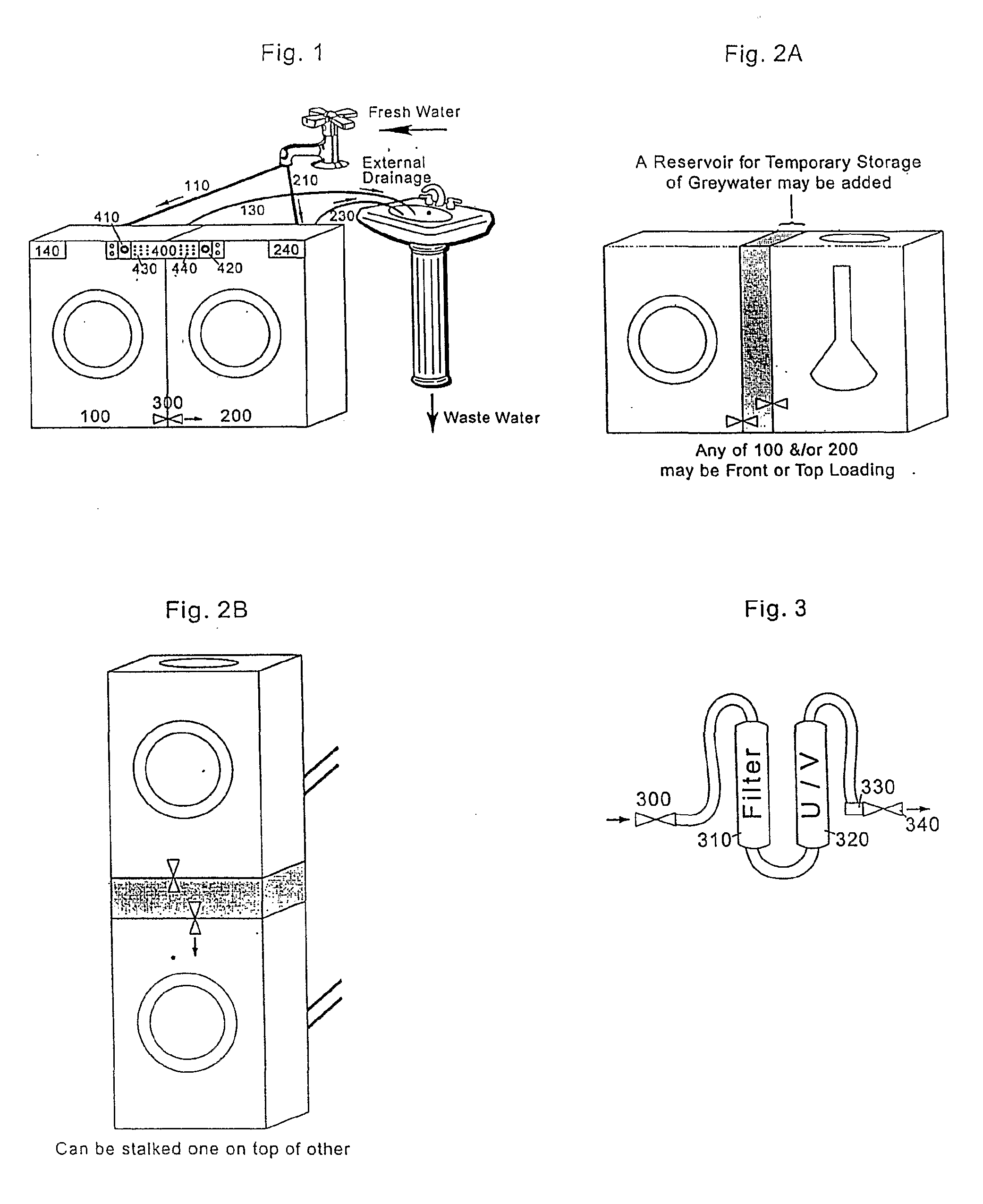 Tandem Washing System Configuration For Recycling Detergent & Water