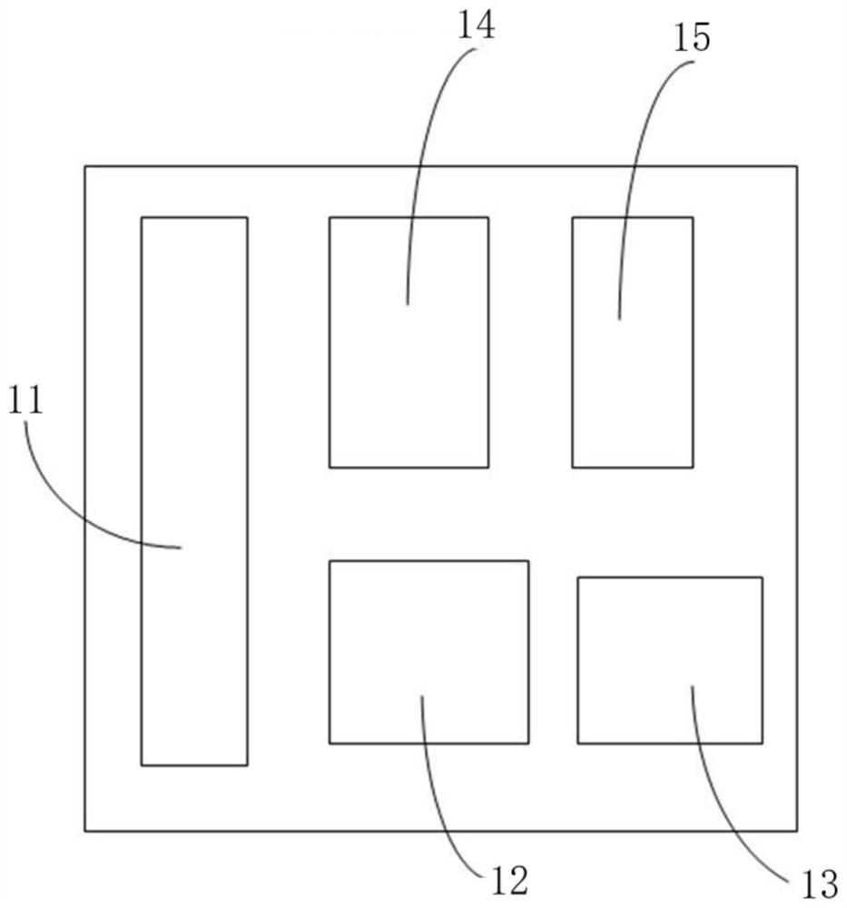 A passive wireless high-speed rail track slab real-time online monitoring system device