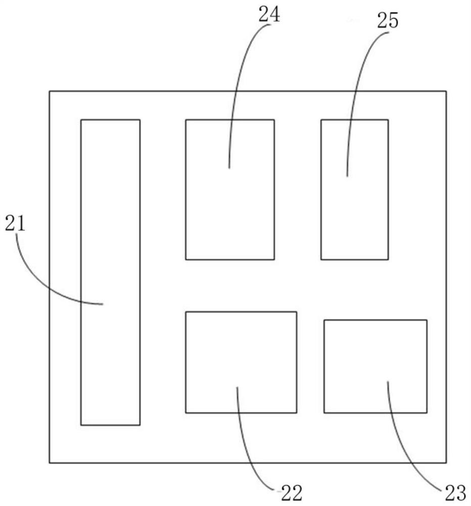 A passive wireless high-speed rail track slab real-time online monitoring system device