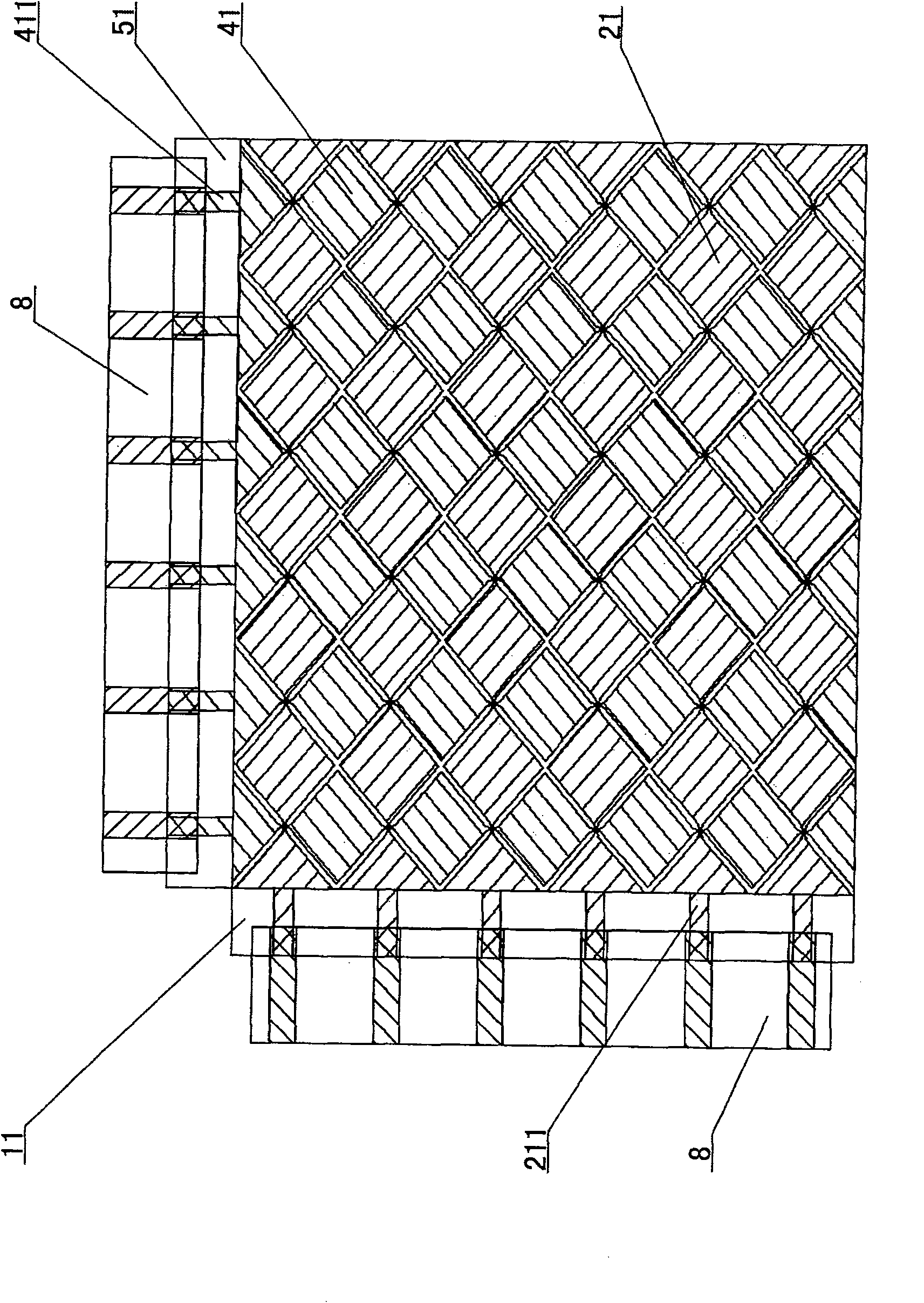 Capacitance type touch control panel and manufacturing method thereof