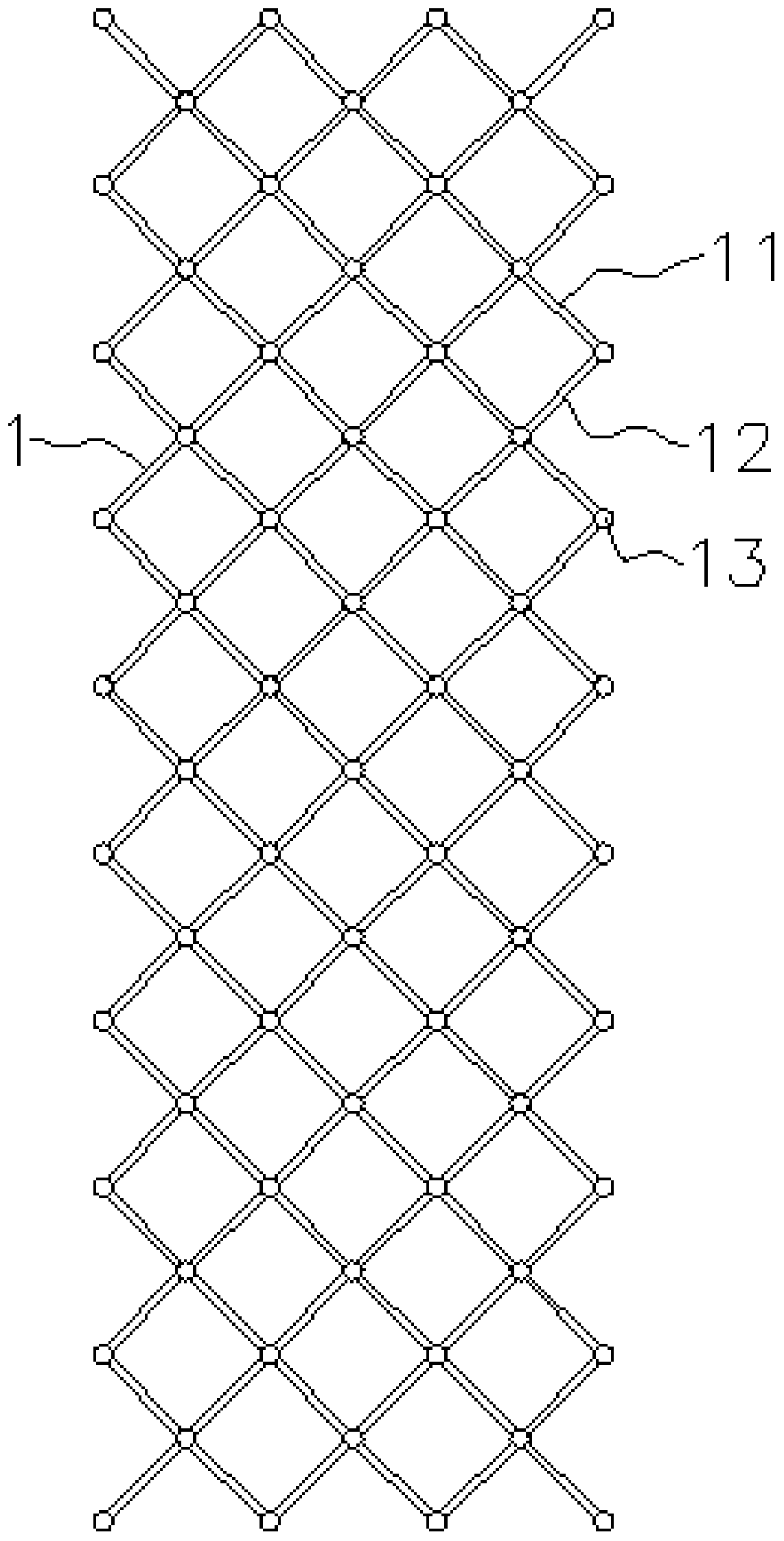 Grid soldering strip, method for manufacturing same, apparatus for manufacturing same, and imbricate component