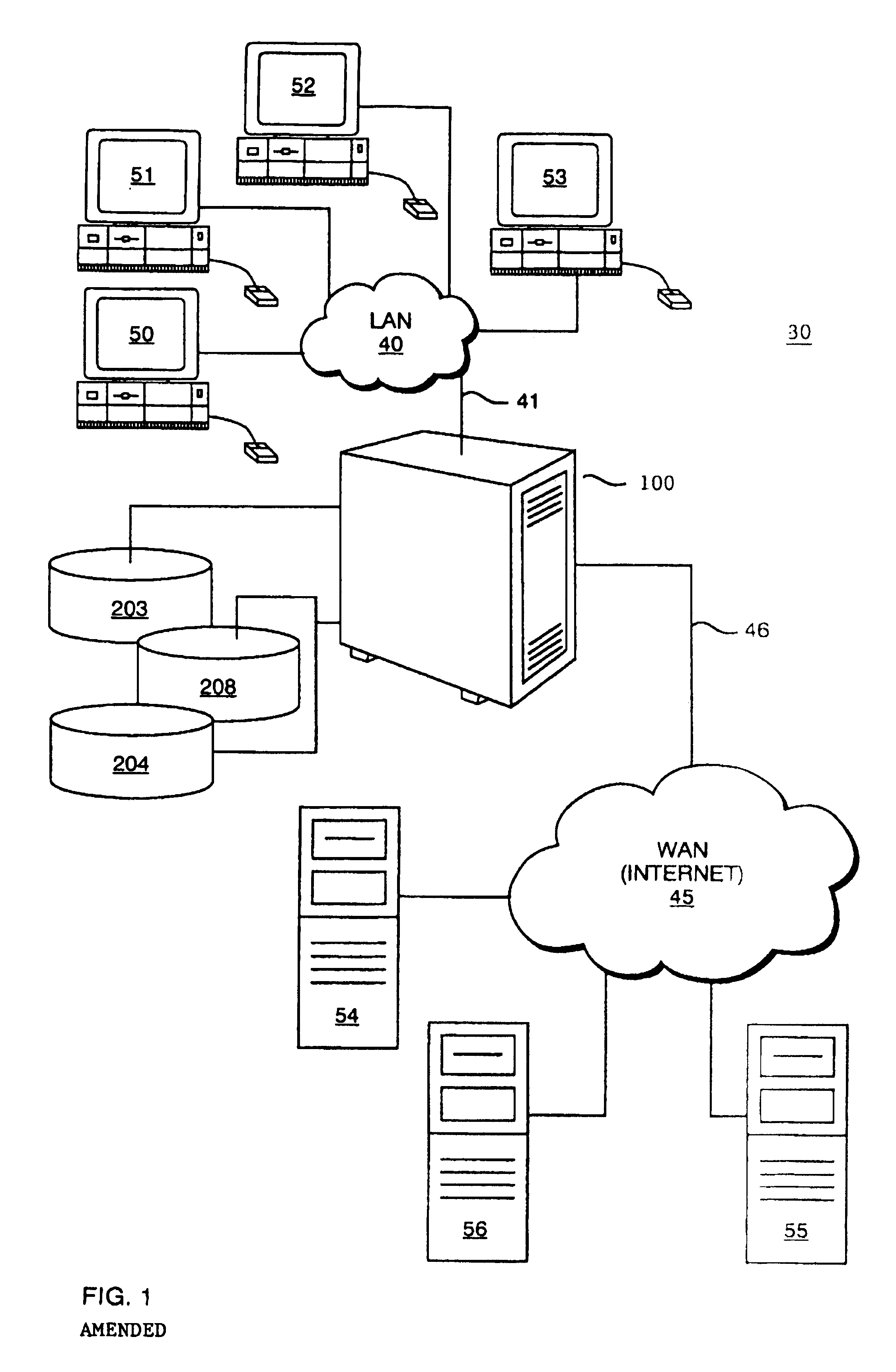 Controlling client access to networked data based on content subject matter categorization