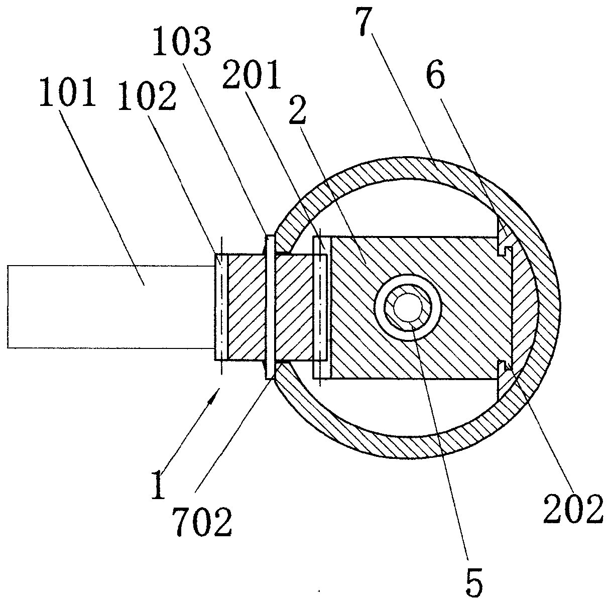 Dropping-resisting pen with pen point capable of automatically retracting