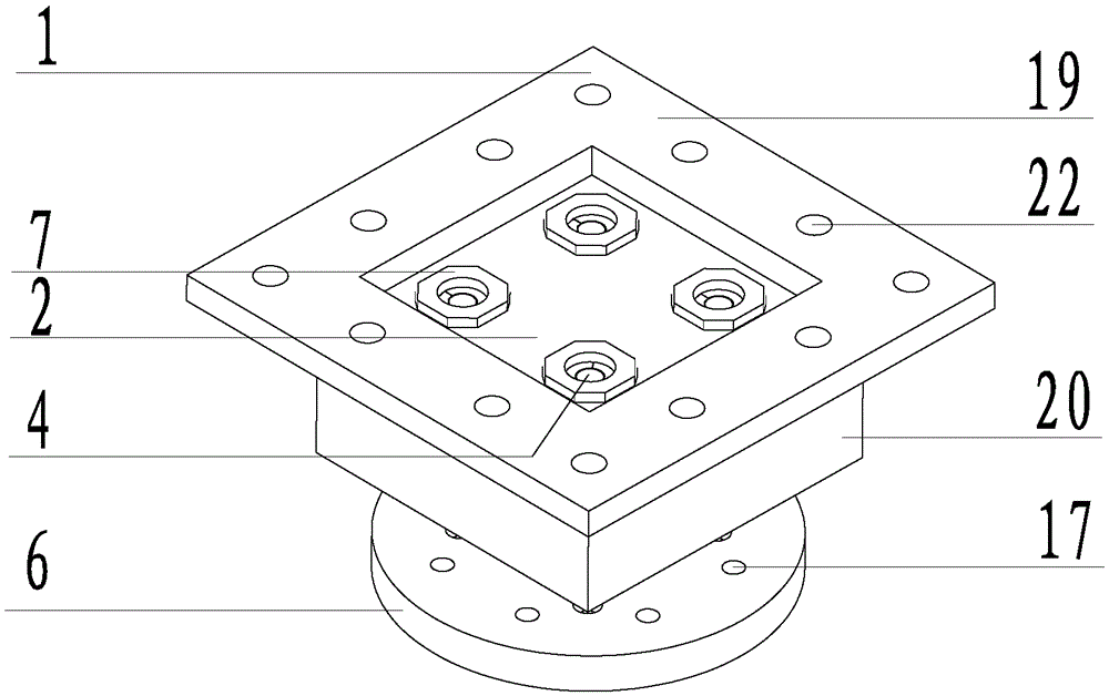 A kind of anti-tension and position-limiting combined shock-isolation bearing