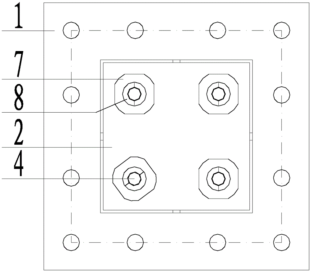 A kind of anti-tension and position-limiting combined shock-isolation bearing