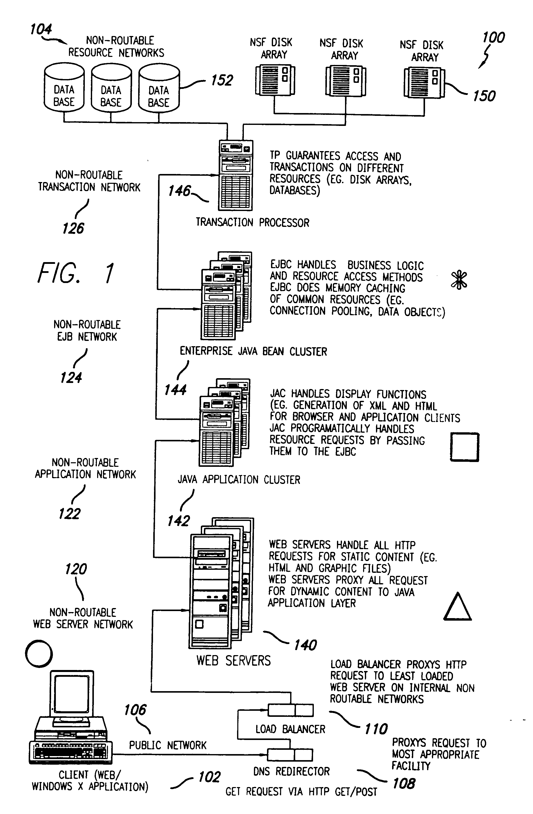 Shared internet storage resource, user interface system, and method