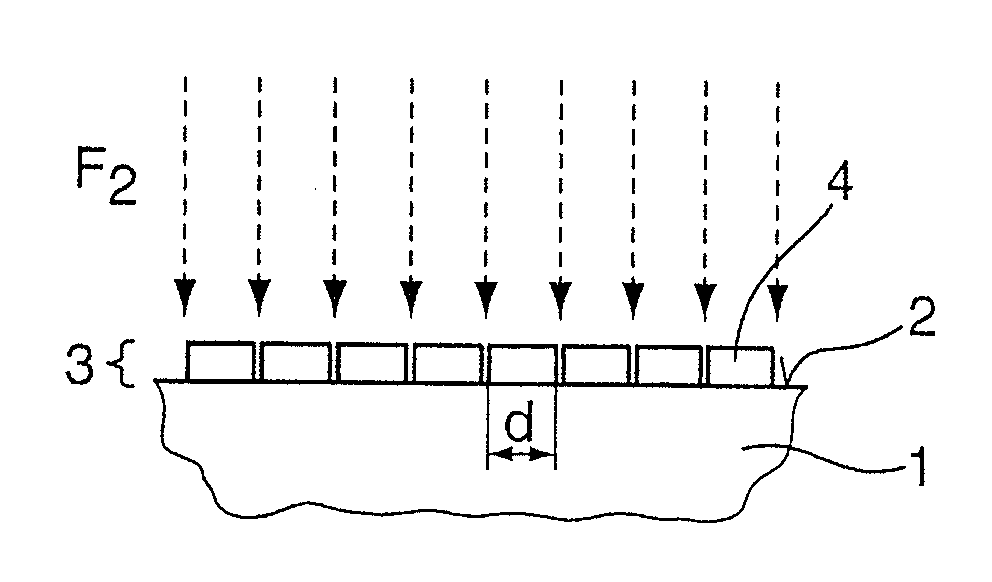 Methods for producing an antireflection surface on an optical element, optical element and associated optical arrangement