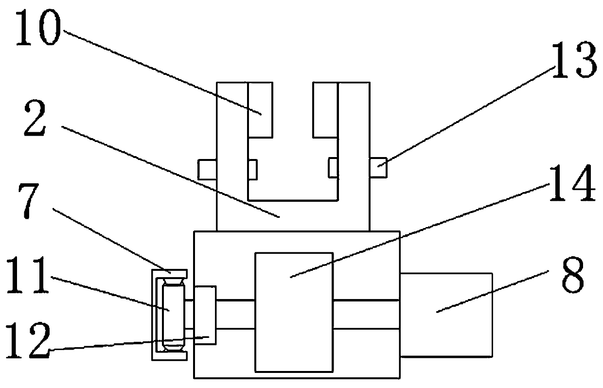 A mining monorail crane lifting and transporting device