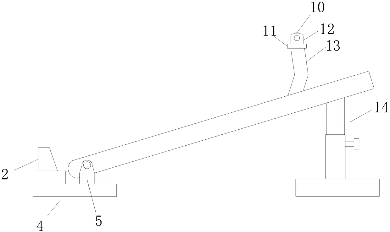 Sit-up auxiliary device for fitness