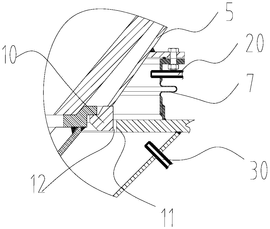 Purging device and technology of blast furnace charging bucket weighing system