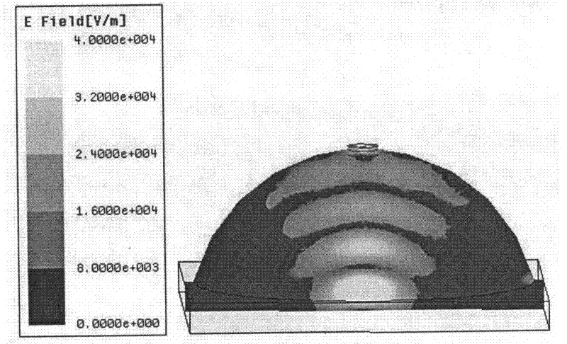 Microwave plasma resonant cavity used for depositing diamond film