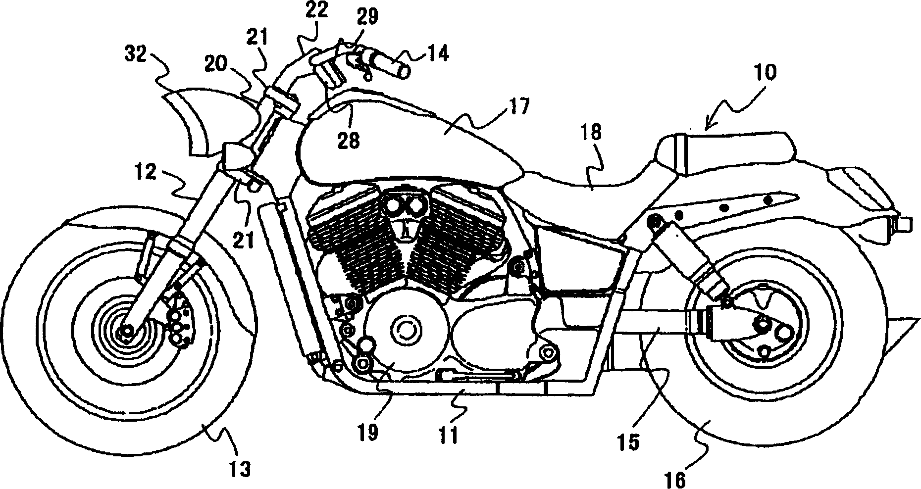 Speedometer mounting structure of automatic bicycle