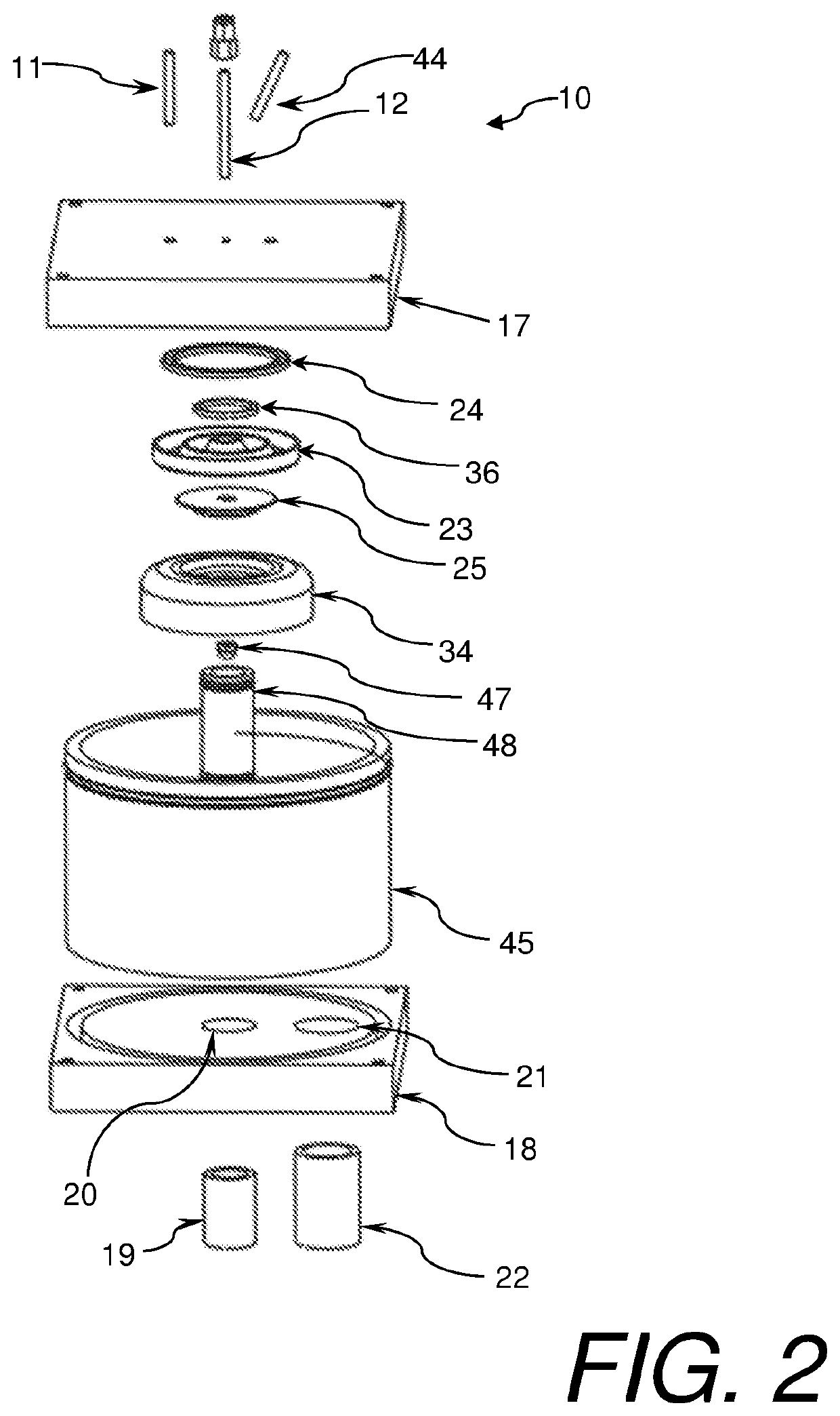 System and method for formulating medical treatment effluents