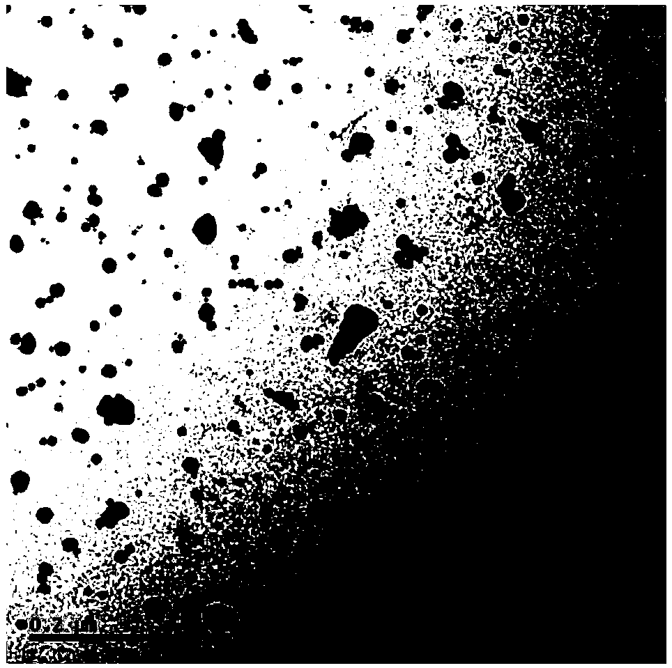 Method for characterizing second phase of ferromagnetic alloy powder