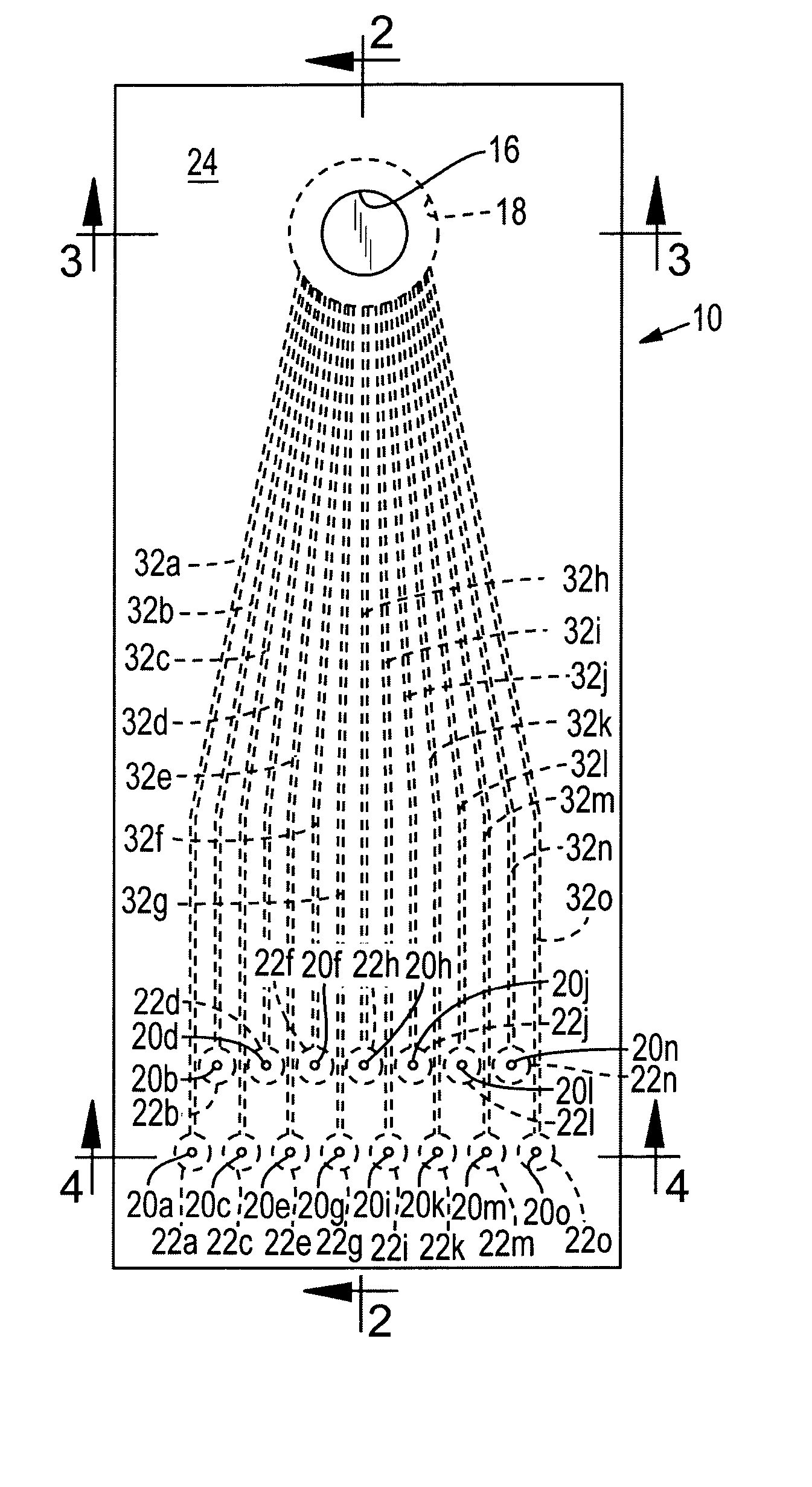 Microfluidic titration apparatus