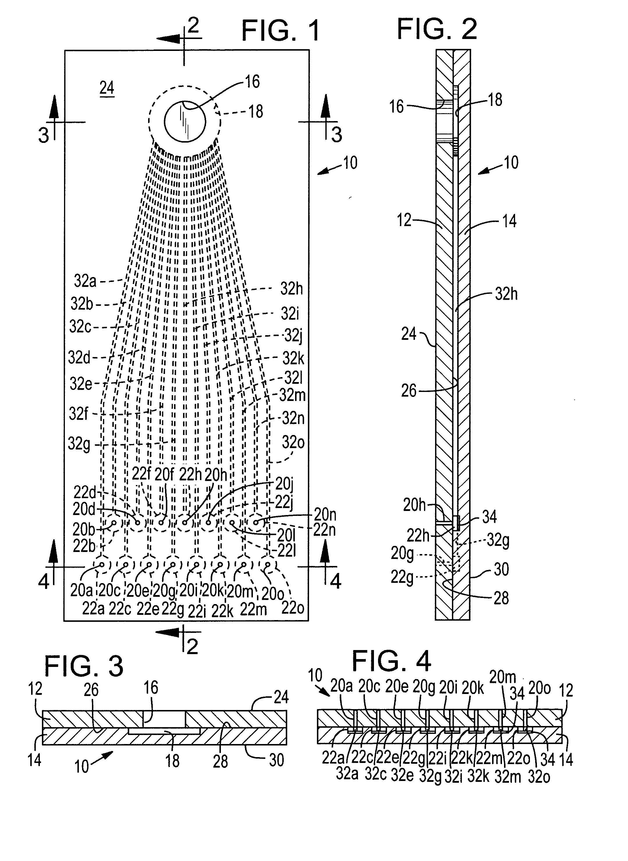 Microfluidic titration apparatus