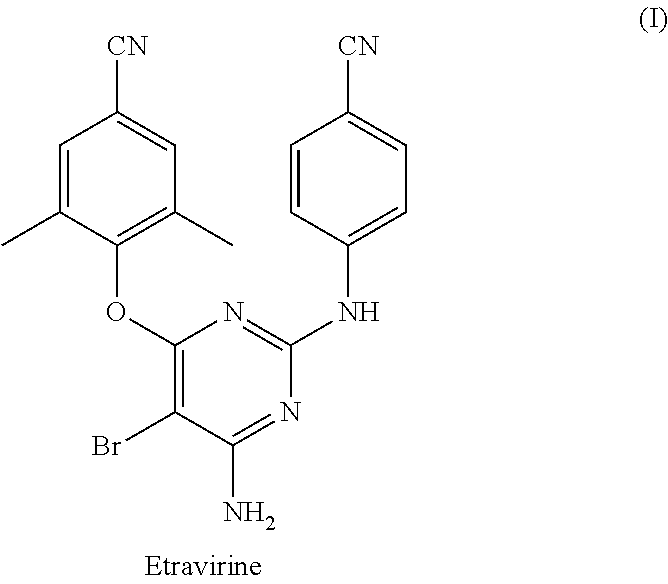 Process for synthesis of diarylpyrimidine non-nucleoside reverse transcriptase inhibitor