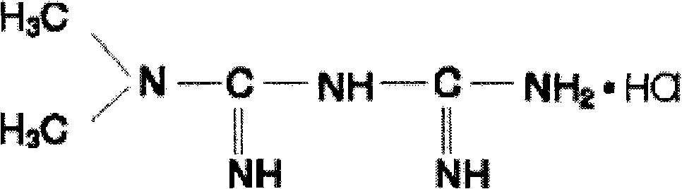 Metformin controlled release tablet