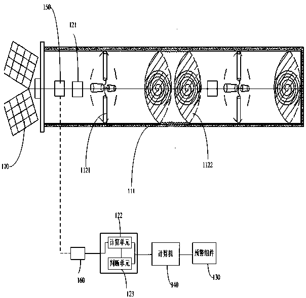 Monitoring early-warning device for slope deformation