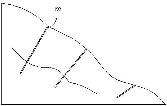 Monitoring early-warning device for slope deformation