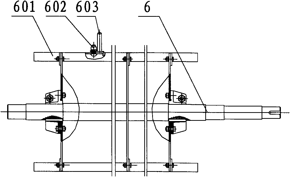 Longitudinal axial flow threshing and cleaning testing device