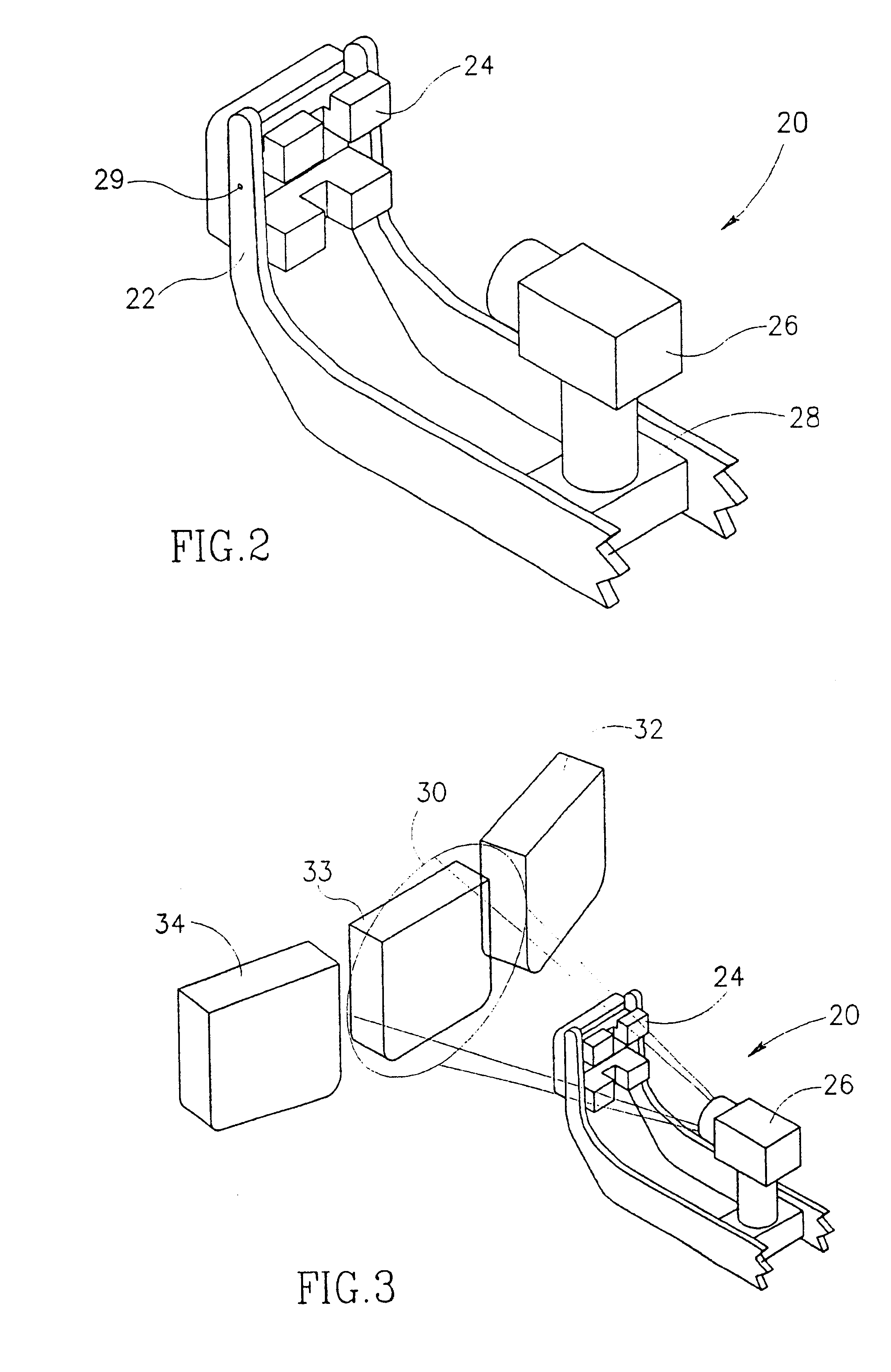 Placing an orthodontic element on a tooth surface