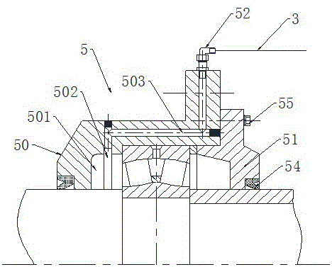 Bearing pedestal oil cavity cleaning system and method, mineral engineering machine and engineering machine