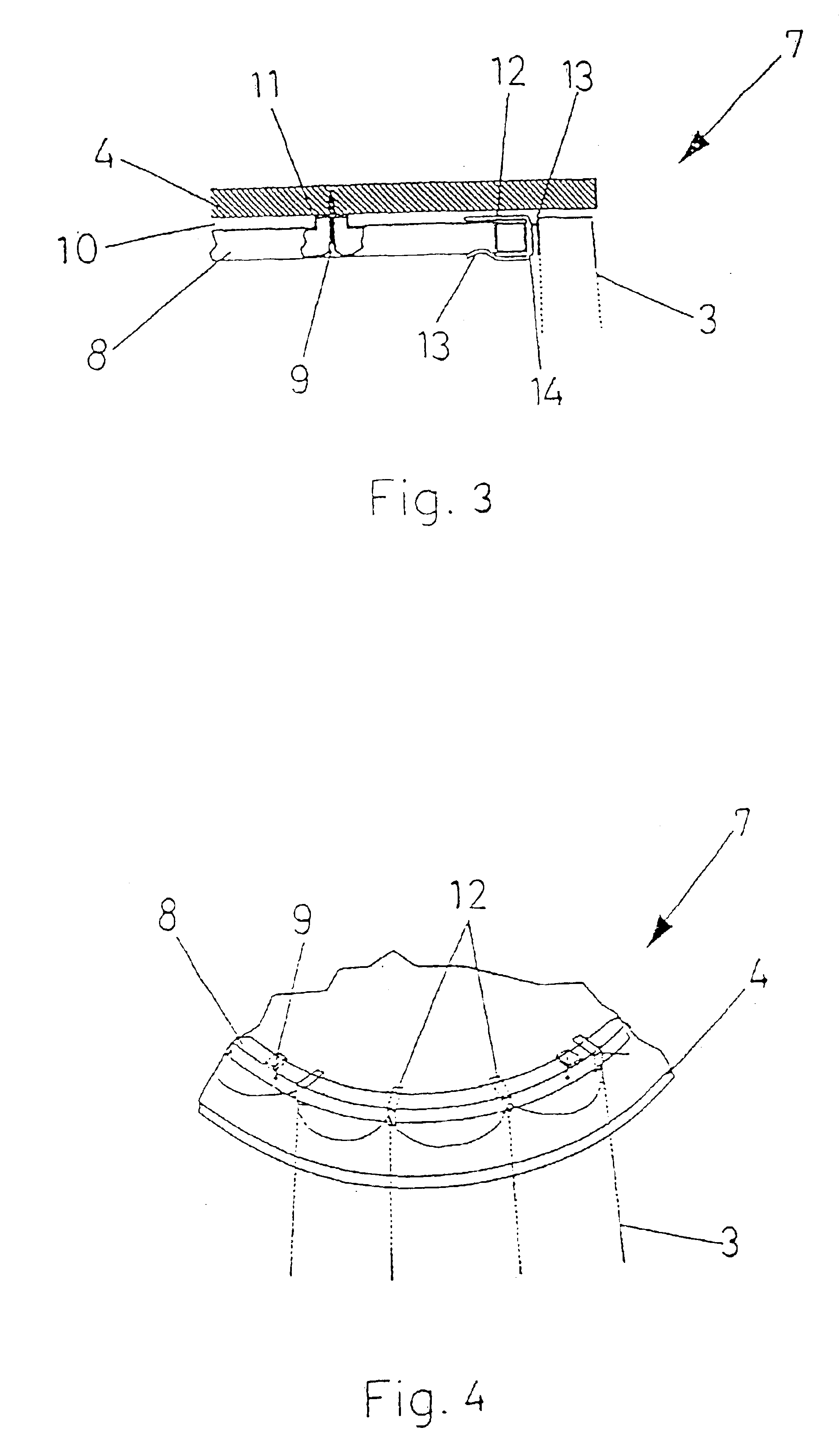 Tablecloth and device for fixing the skirt of said tablecloth