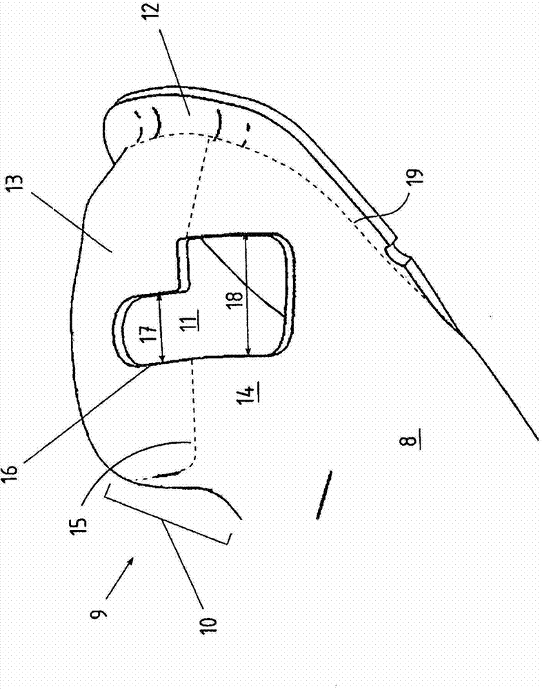 Axle arrangement having a de-coupling device