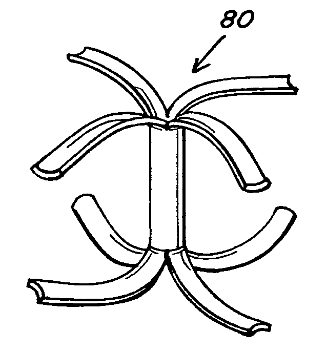 Split ends closure device