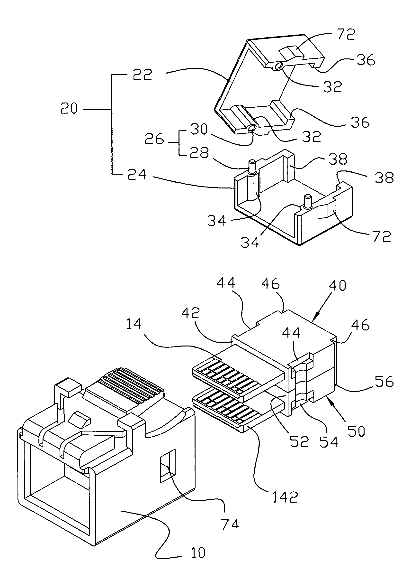 Mini serial attached SCSI high density connector