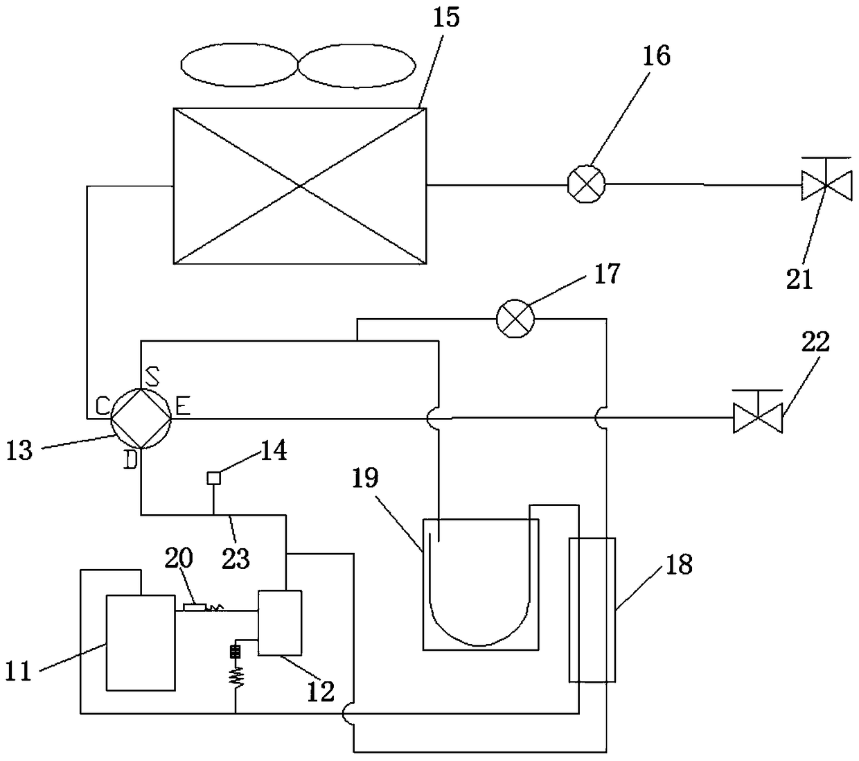 A device and method for improving compressor operation reliability