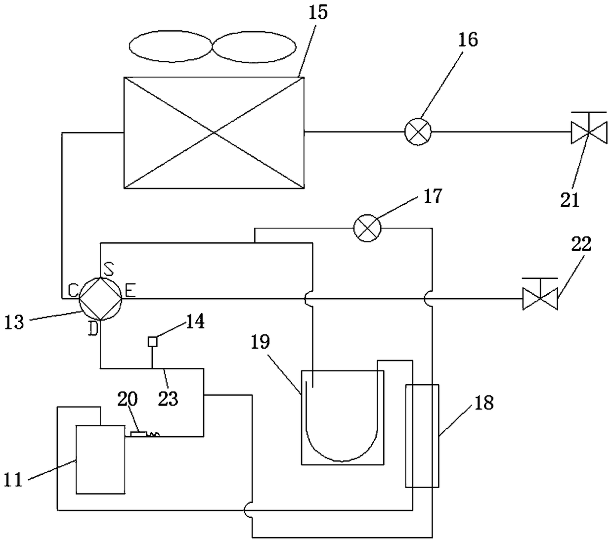 A device and method for improving compressor operation reliability