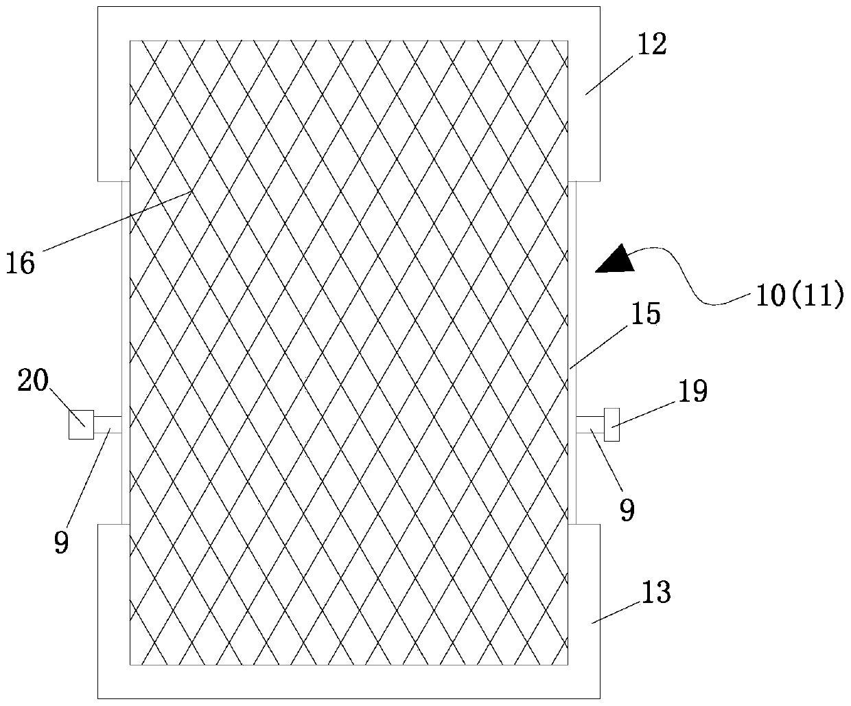 Portable heat flow insulating device for actual fire scenes