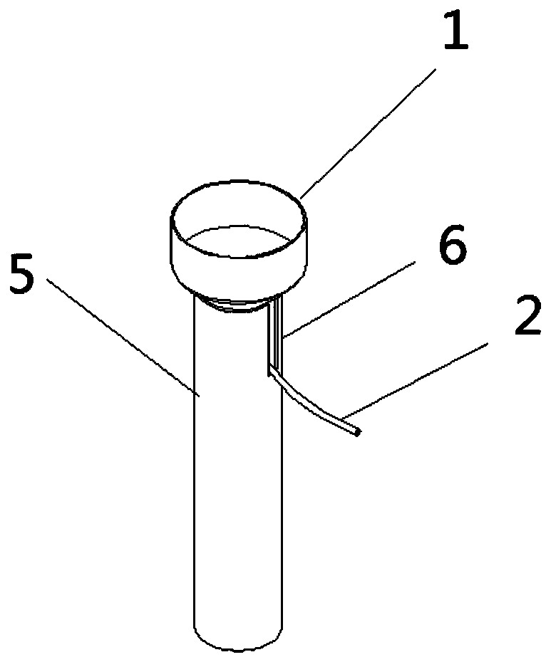 Vertical reinforcement sleeve grouting assisting device and method