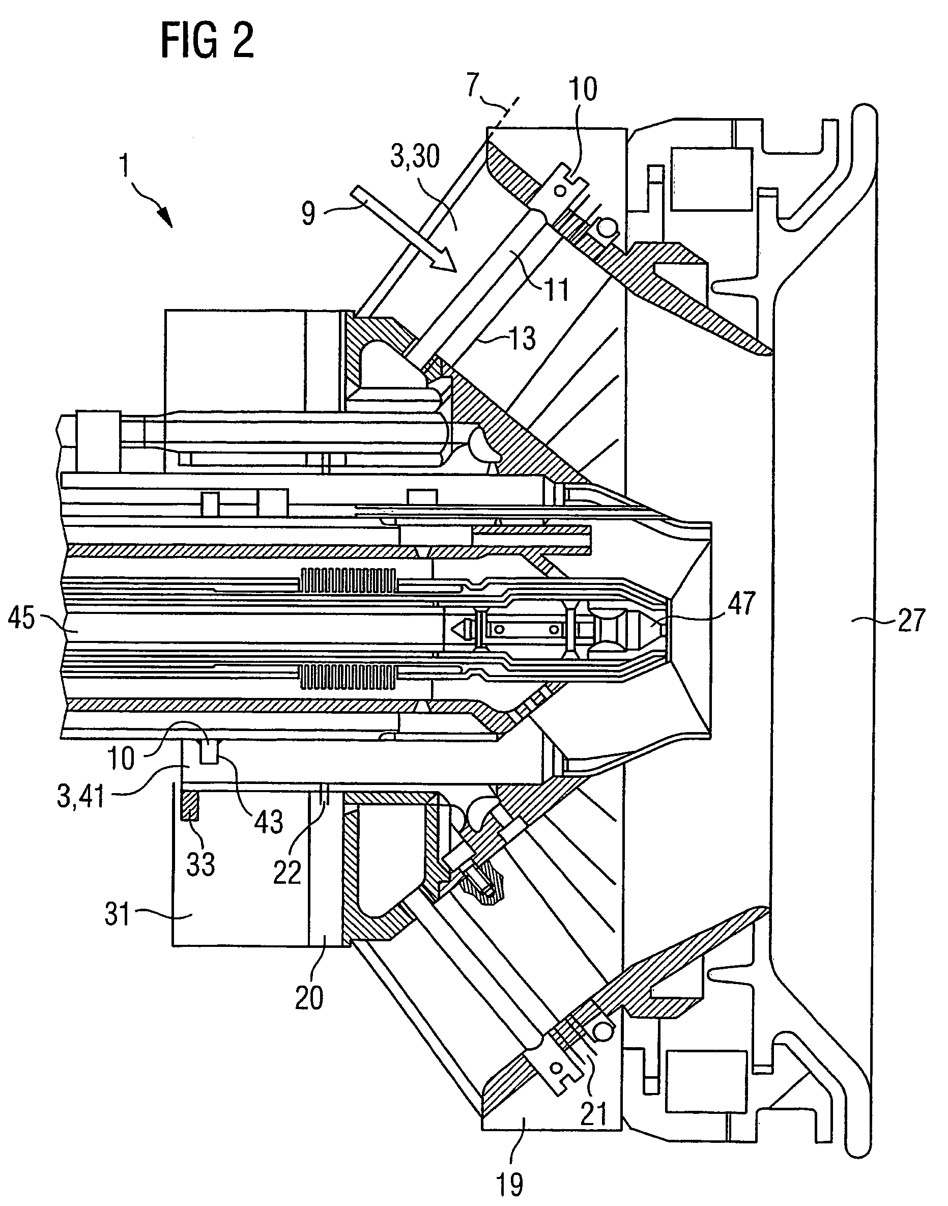 Burner, method for operating a burner and gas turbine