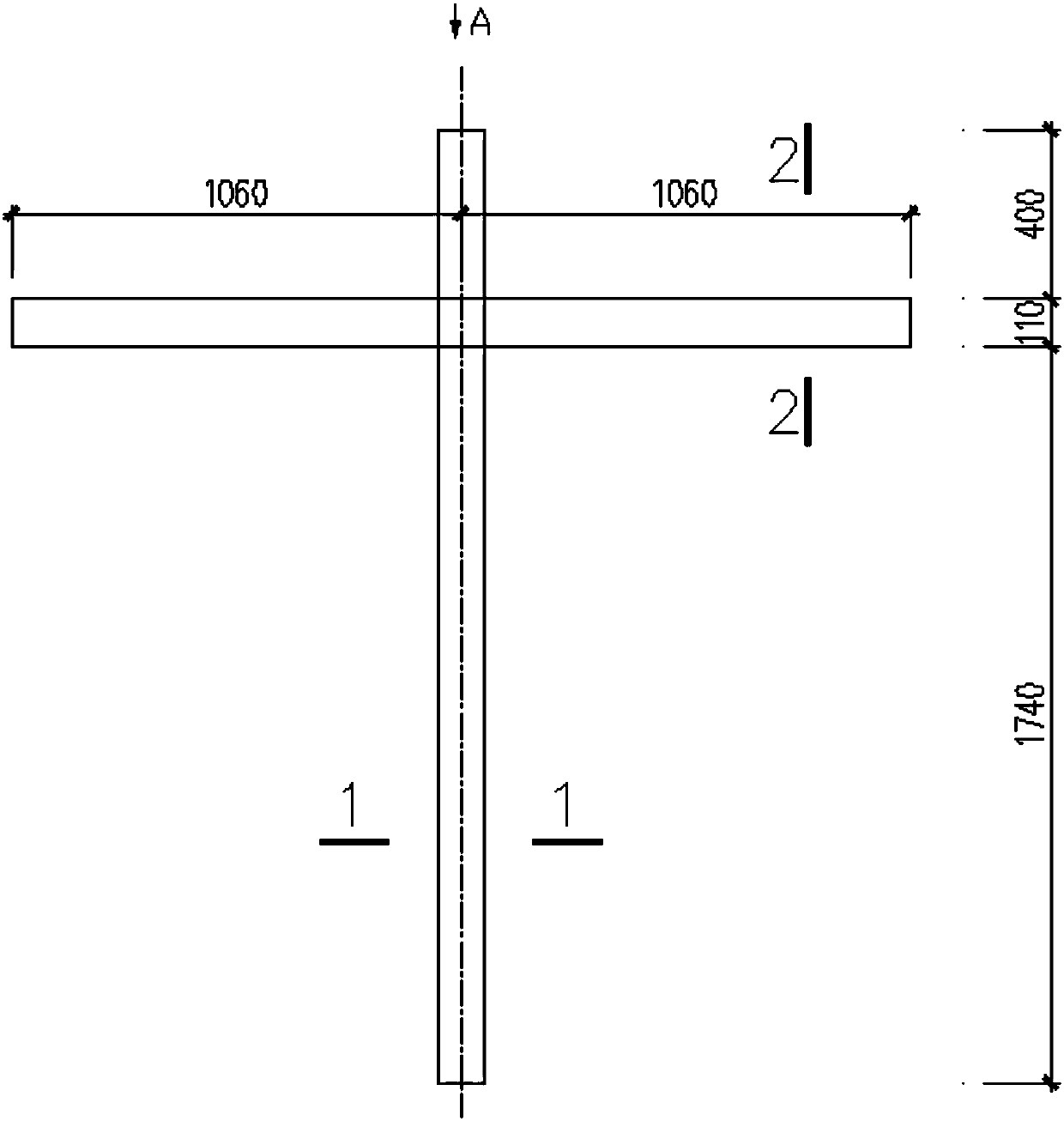 Circular platform type mudflat construction reef and construction method thereof