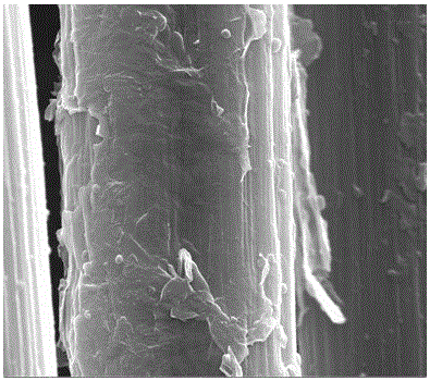 A kind of emulsion type carbon fiber sizing agent containing graphene oxide and preparation method thereof