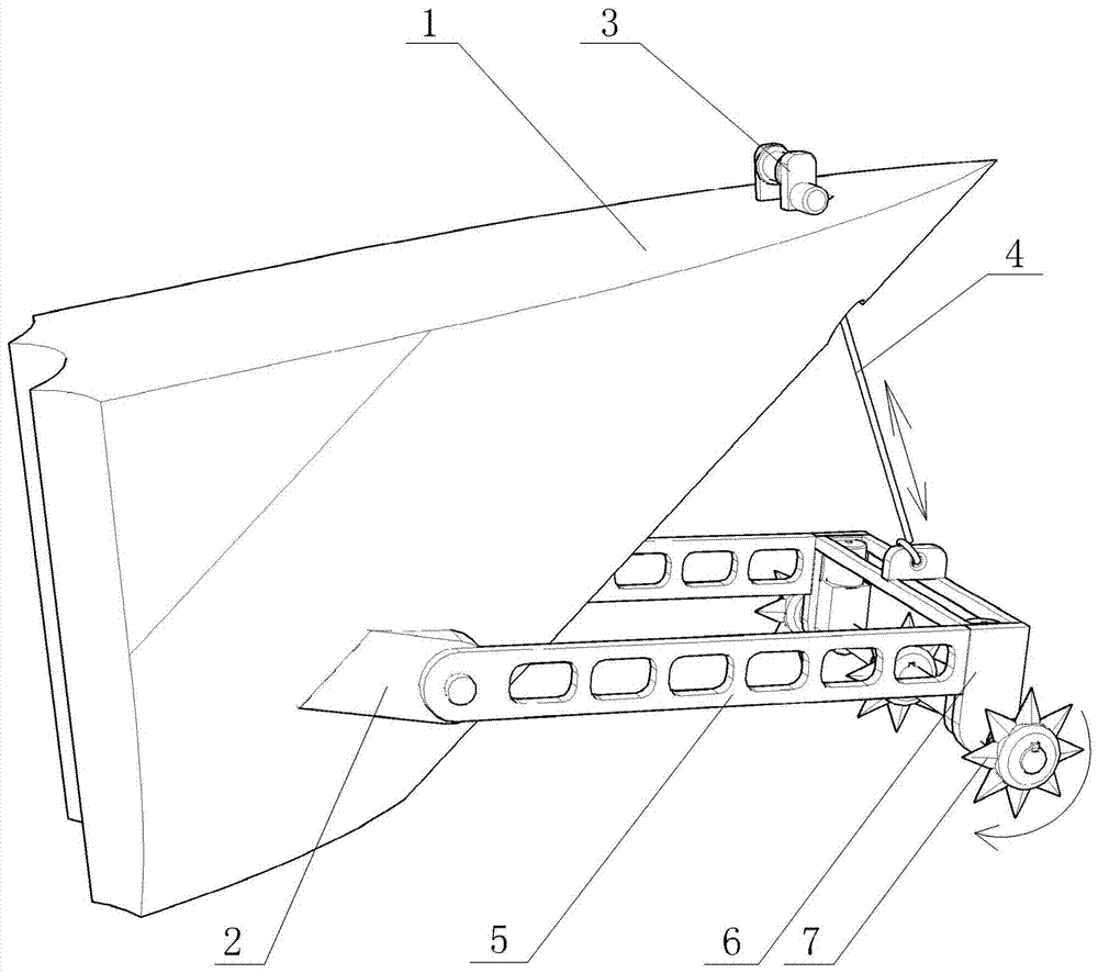 Auxiliary device for icebreaker