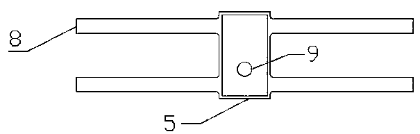 Wireless temperature measuring module